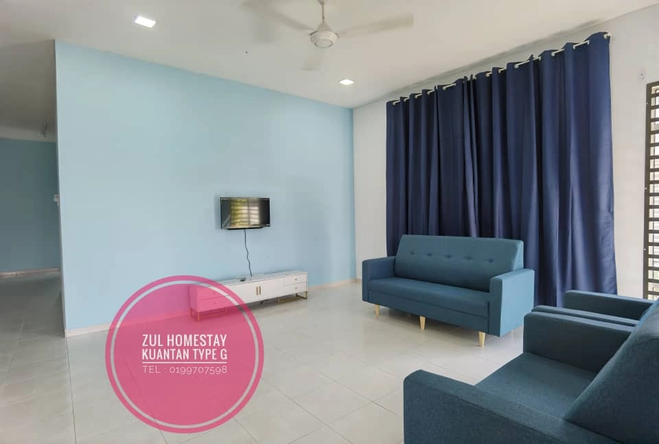 ruang tamu kedua homestay kotasas